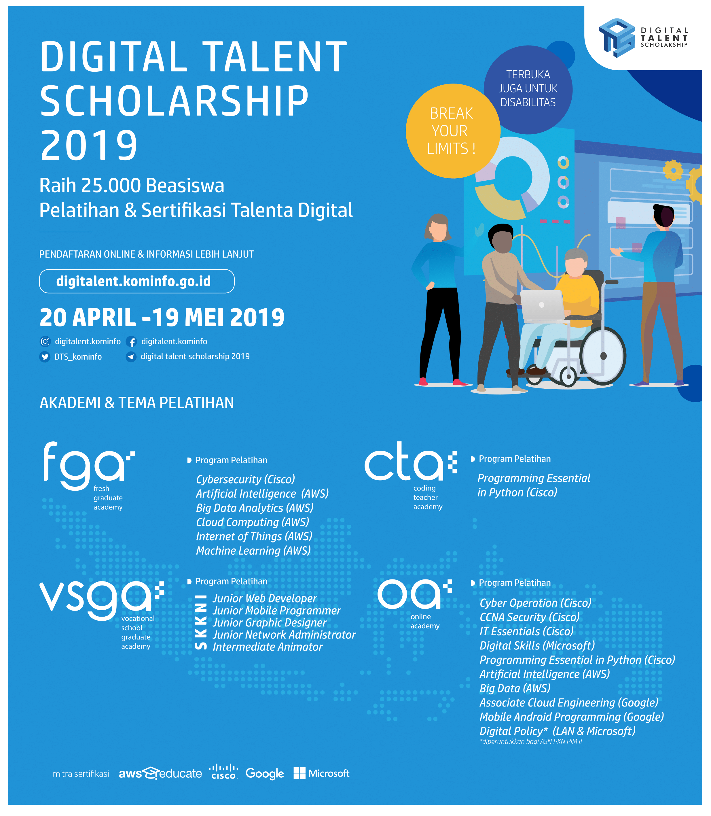 Digital Talent Scholarship 2019
