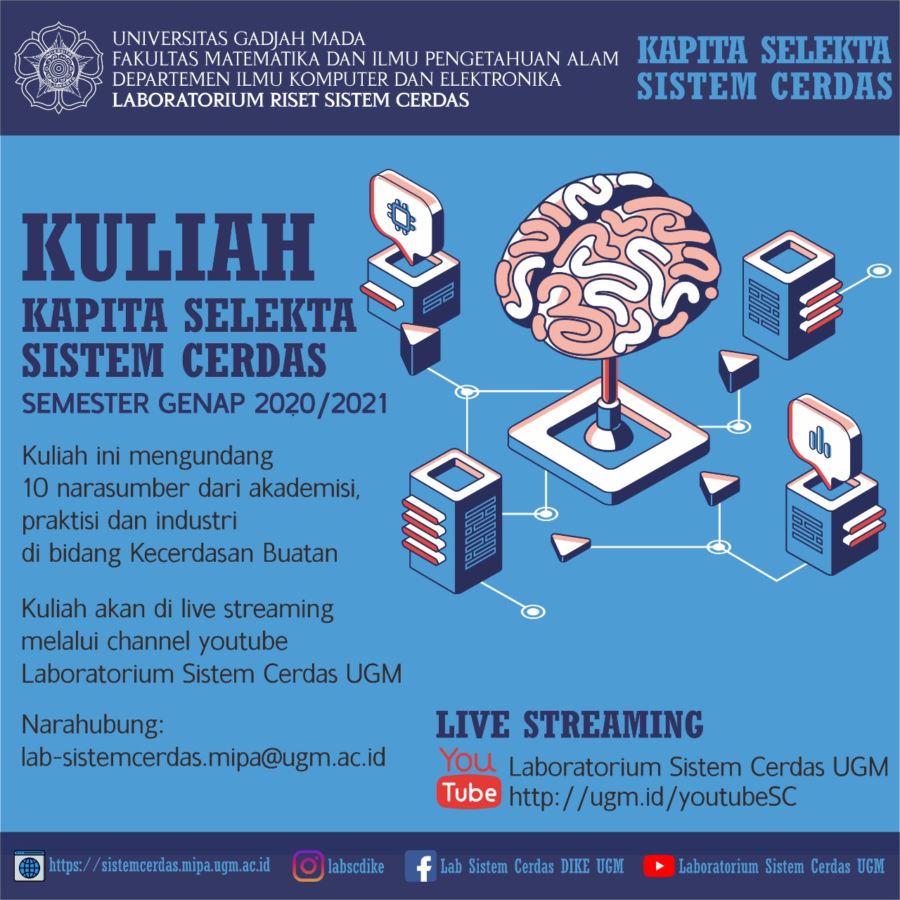 [Semester Genap 2020 2021] Kuliah Kapita Selekta Sistem Cerdas