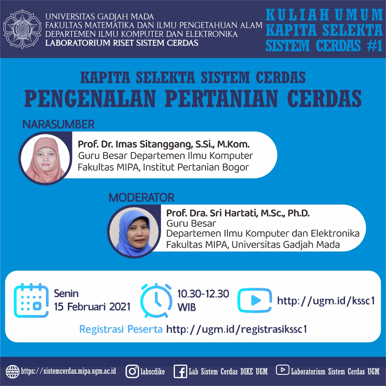[Kuliah 15 Feb 2021] Kuliah Kapita Selekta Sistem Cerdas #1 Pengenalan Pertanian Cerdas