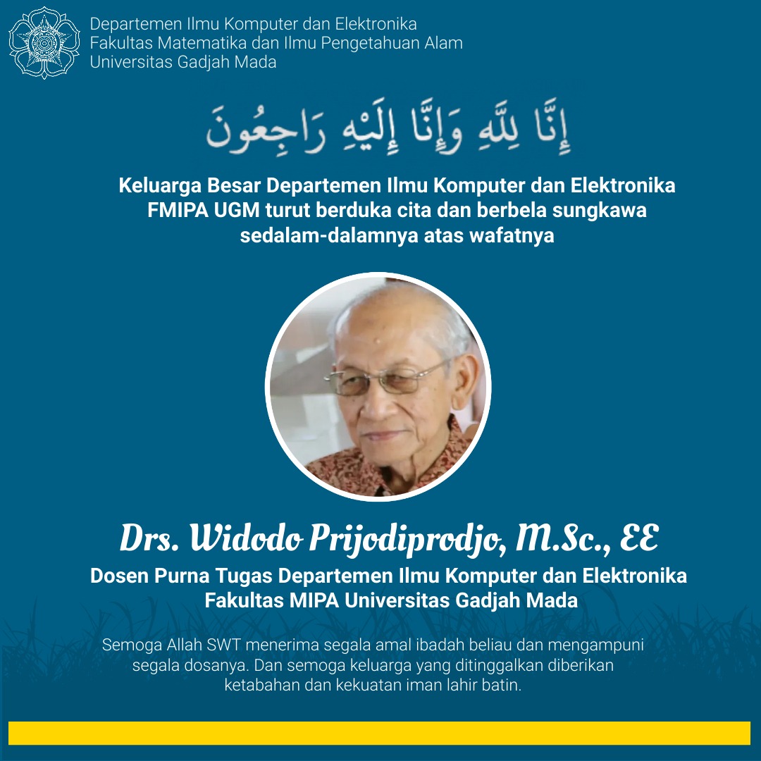 [Berita Lelayu] Drs. Widodo Prijodiprojo, M.Sc., E.E.