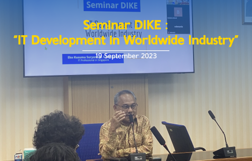 Seminar DIKE 2023 “IT development in Worldwide industry”