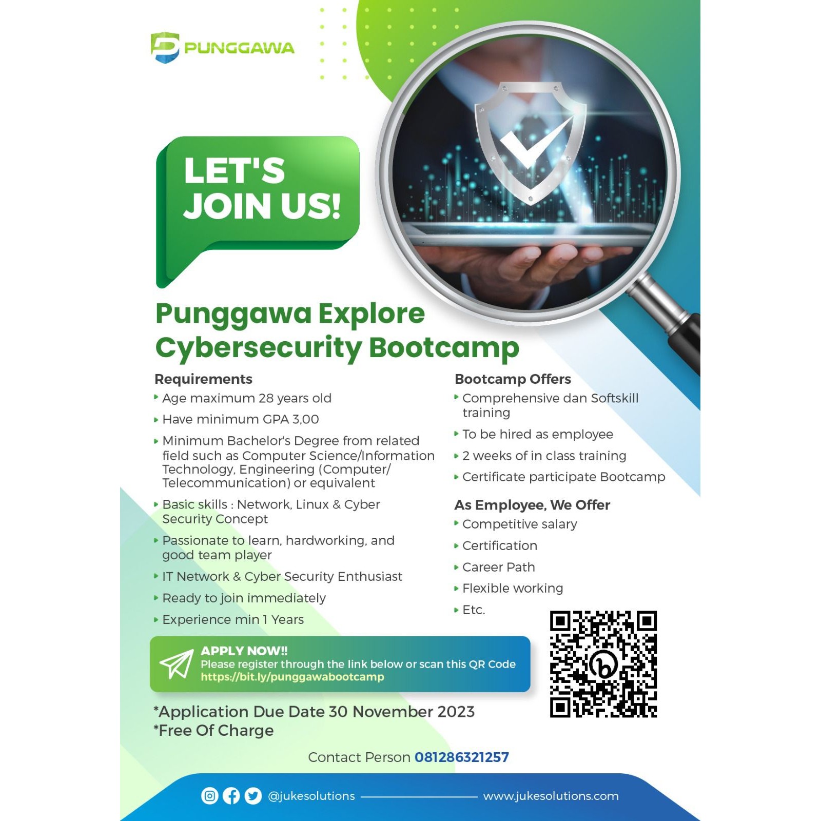 [Bootcamp] Punggawa Explore Cybersecurity Bootcamp