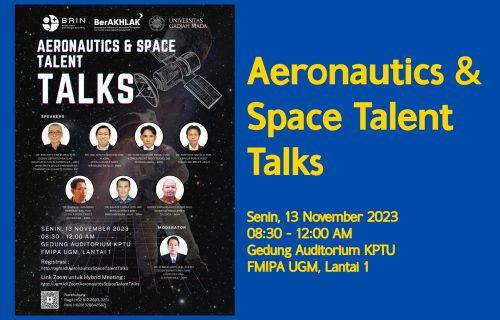 [13 November 2023] Aeronautics & Space Talent Talks