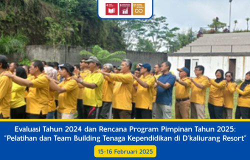 Refleksi 2024 & Strategi 2025: Penguatan Tim Tenaga Kependidikan Melalui Pelatihan & Team Building di D’Kaliurang Resort