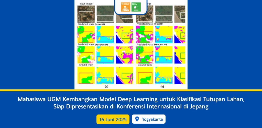 Mahasiswa UGM Kembangkan Model Deep Learning untuk Klasifikasi Tutupan Lahan, Siap Dipresentasikan di Konferensi Internasional di Jepang