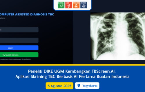 Peneliti DIKE UGM Kembangkan TBScreen.AI, Aplikasi Skrining TBC Berbasis AI Pertama Buatan Indonesia
