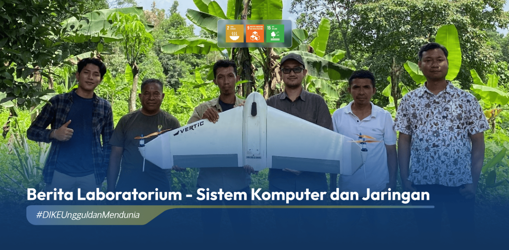 Lab SKJ UGM dan AMX UAV Lakukan Pemetaan Lahan Pertanian di Tobelo untuk Tingkatkan Produktivitas dan Dukung SDGs