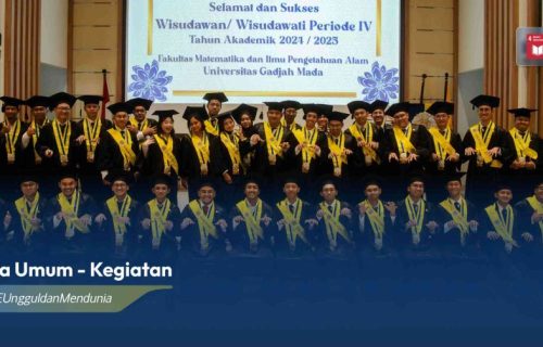 DIKE UGM Luluskan 101 Wisudawan Sarjana Periode IV Tahun Akademik 2024/2025