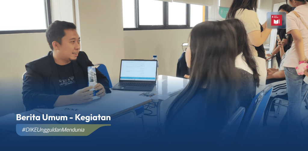 DIKE UGM Berpartisipasi dalam Edufair SMA Santo Yakobus Jakarta Utara