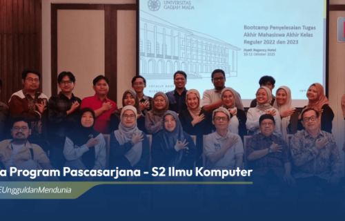 Prodi Magister Ilmu Komputer DIKE UGM Melaksanakan Bootcamp Penyelesaian Tugas Akhir bagi Mahasiswa Kelas Reguler Angkatan 2022 dan 2023