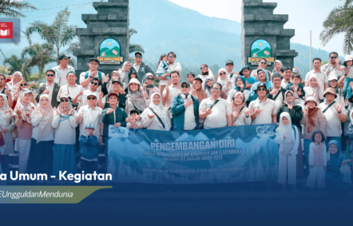 Dosen dan Keluarga DIKE UGM Ikuti Kegiatan Pengembangan Diri Lewat Wisata Temanggung, Banjarnegara