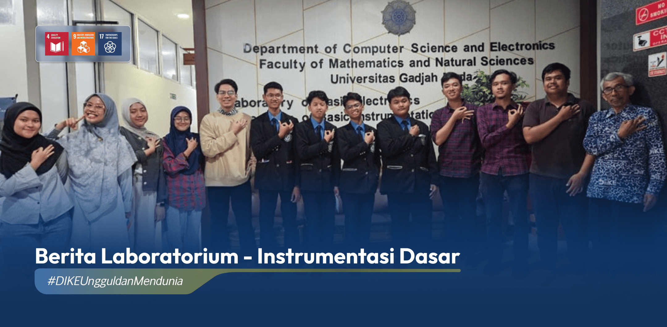 Laboratorium Instrumentasi Dasar DIKE UGM Terima Kunjungan Edukatif Siswa SLTA se-Jawa