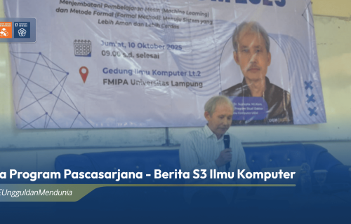 Program Doktor Ilmu Komputer DIKE UGM Dorong Kolaborasi Riset dan Pendidikan Berkualitas melalui Sosialisasi Program Doktor di Lampung
