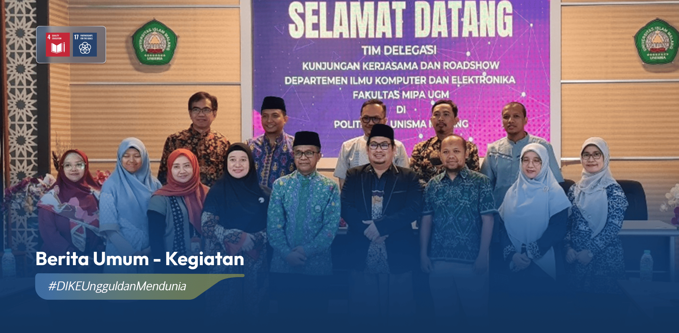 DIKE UGM Lakukan Roadshow Sosialisasi dan Promosi Program Pascasarjana di Malang, Jawa Timur