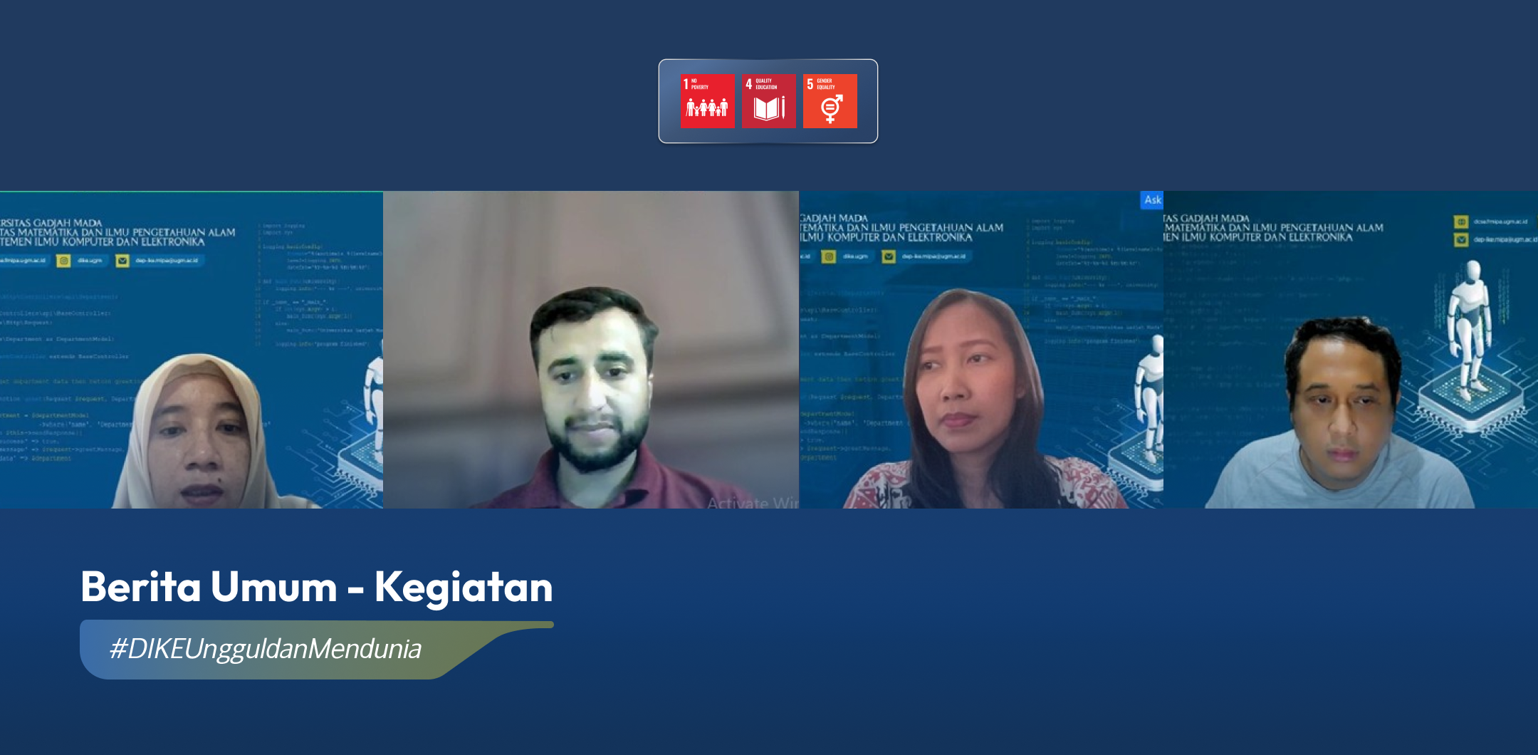 DIKE UGM Gelar Seleksi Wawancara Pelamar Beasiswa Global Talent Scholarship Periode Genap 2025/2026