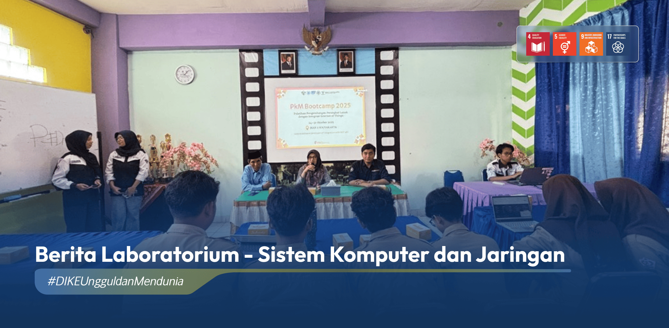 Lab SKJ DIKE UGM Gelar PkM Bootcamp 2025 untuk Latih Siswa MAN 2 Yogyakarta dalam Pengembangan IoT