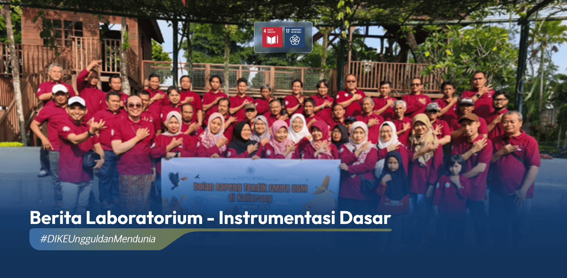Tendik Laboratorium Instrumentasi Dasar DIKE Turut Berpartisipasi dalam Kegiatan “Merajut Asa dan Menjalin Kerjasama” di Kaliurang