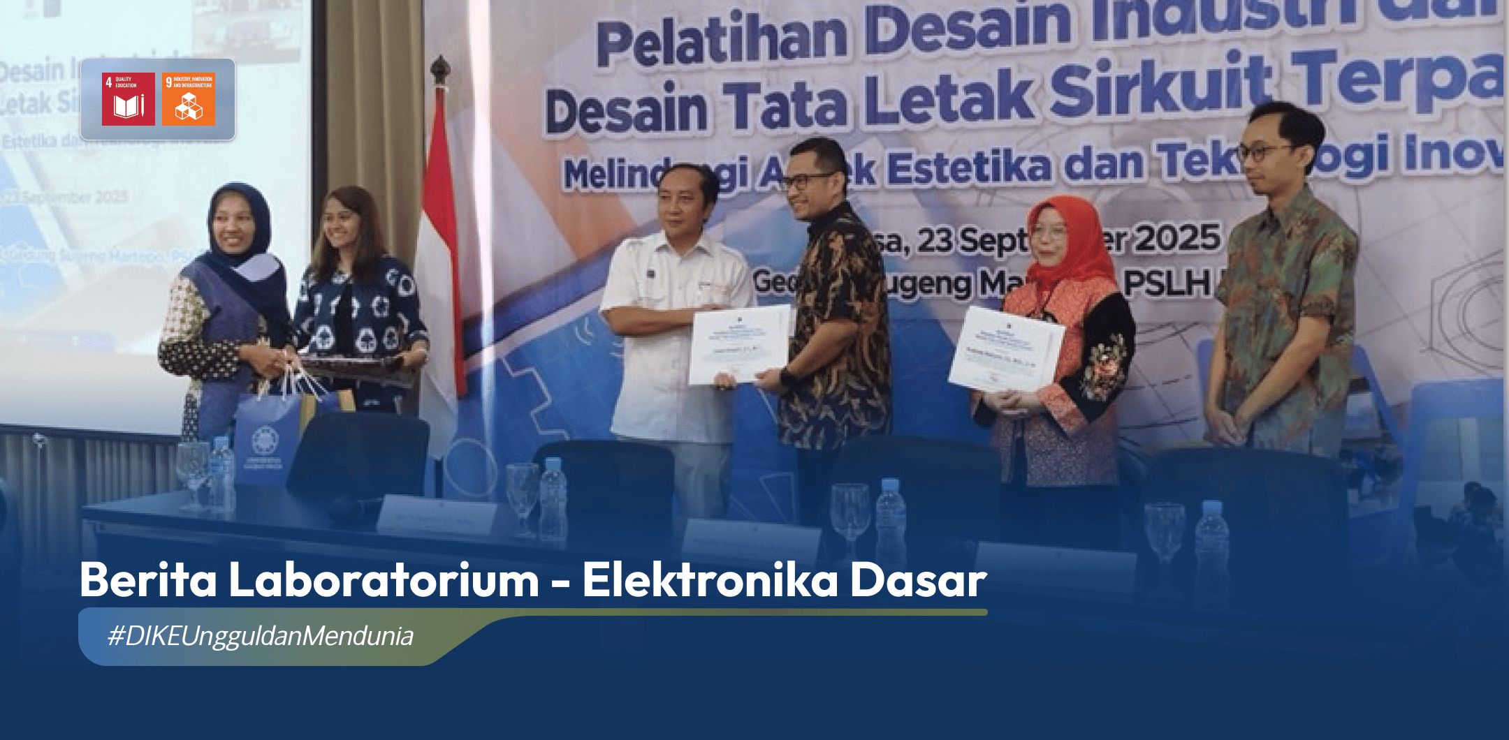 Laboratorium Instrumentasi Dasar DIKE UGM Ikuti Pelatihan Desain Industri dan Tata Letak Sirkuit Terpadu