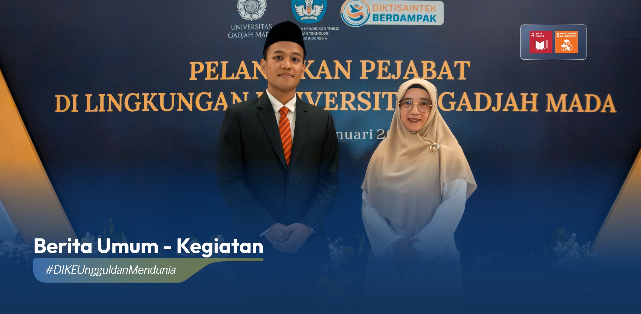Pelantikan Ketua & Sekretaris Departemen Ilmu Komputer dan ELektronika