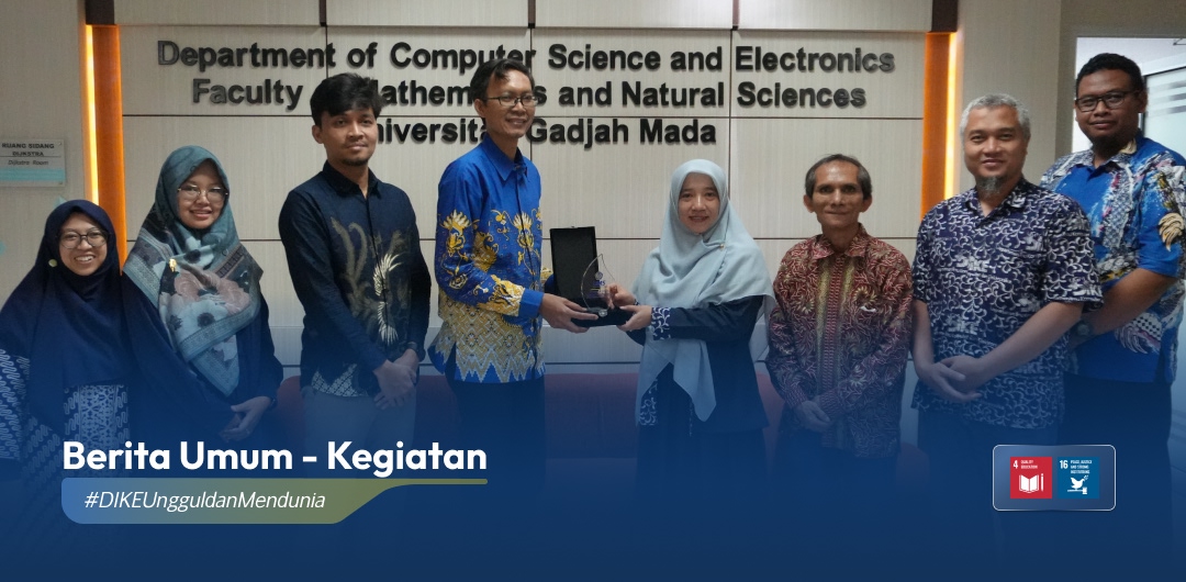 DIKE FMIPA UGM TERIMA KUNJUNGAN BENCHMARKING PROGRAM KELAS INTERNASIONAL DARI UMS