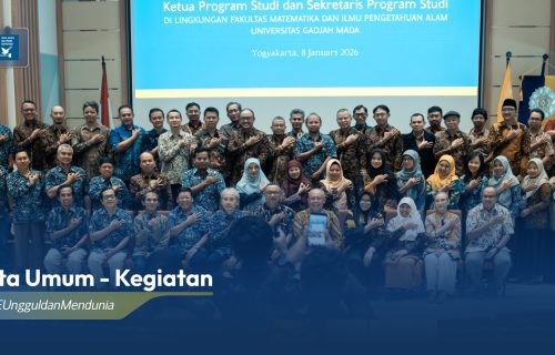 DIKE UGM Menerima Serah Terima Jabatan Kepengurusan Departemen dan Program Studi Periode 2026-2031