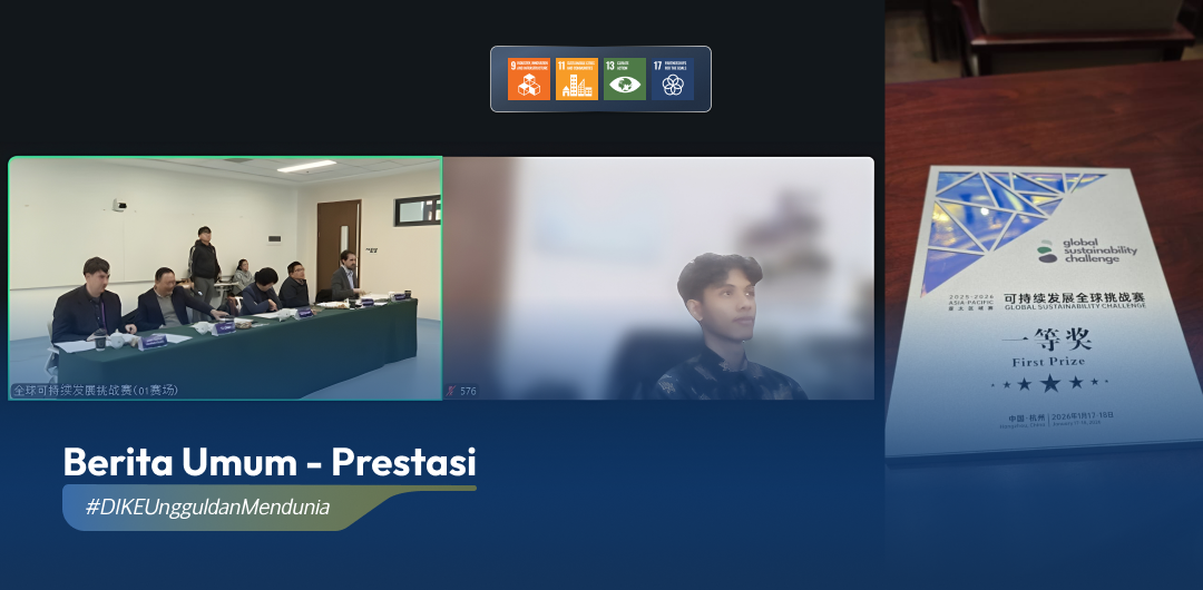 Mahasiswa Ilmu Komputer UGM Raih First Prize di Global Sustainability Challenge Regional Asia-Pasifik