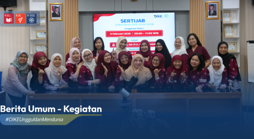 IIKE Gelar Serah Terima Jabatan Ketua Dharma Wanita IIKE Periode 2026-2028