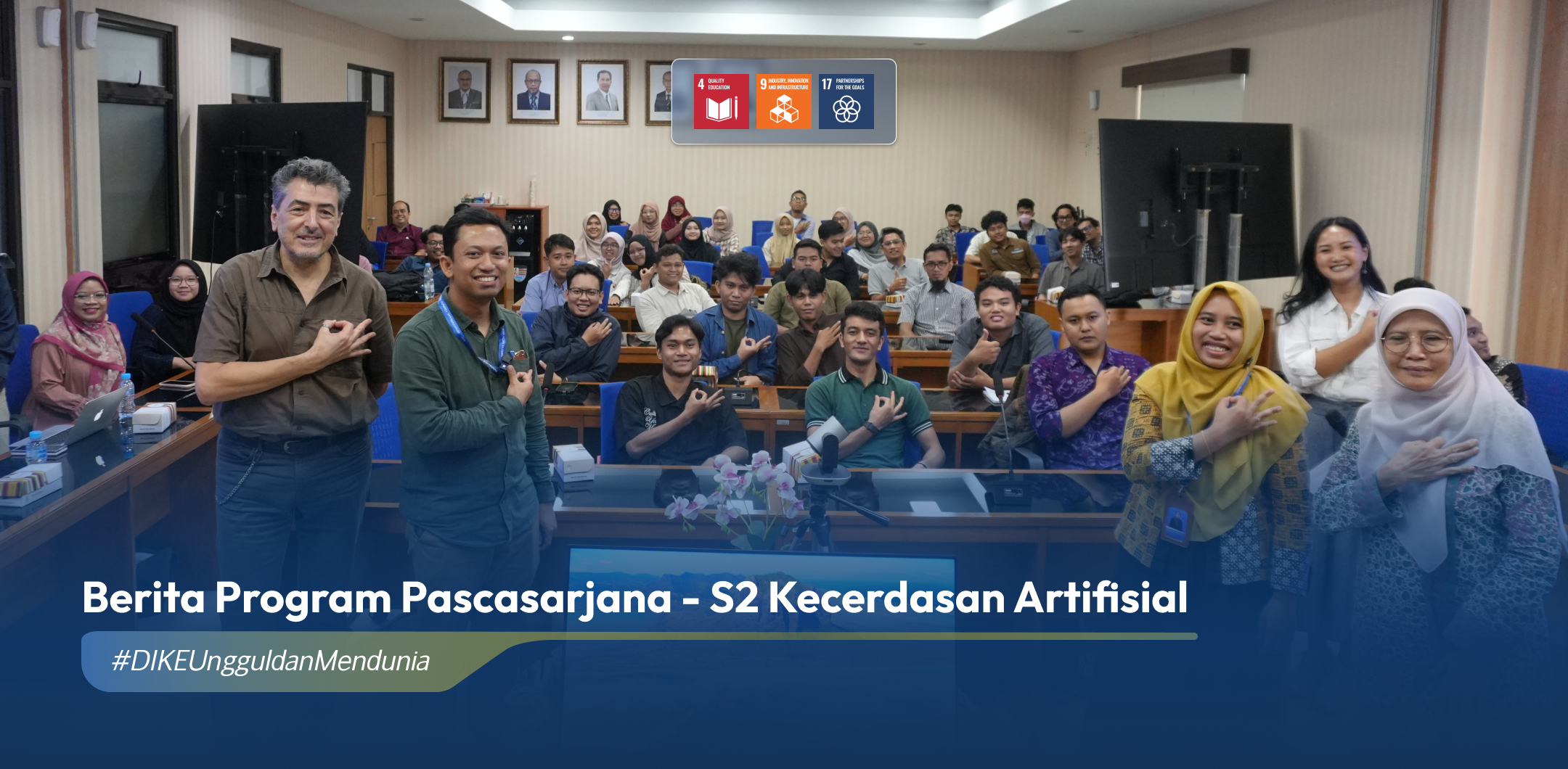 Gandeng University of Vienna, MKA DIKE UGM Gelar DCSEminar dengan Topik An Introduction to Artificial General Intelligence Based on Interaction Spaces Theory