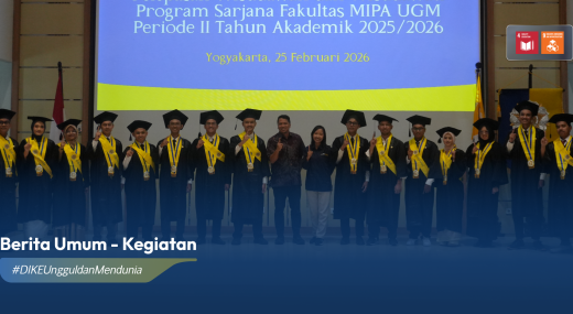 DIKE UGM Luluskan 37 Wisudawan Sarjana Periode II Tahun Akademik 2025/2026