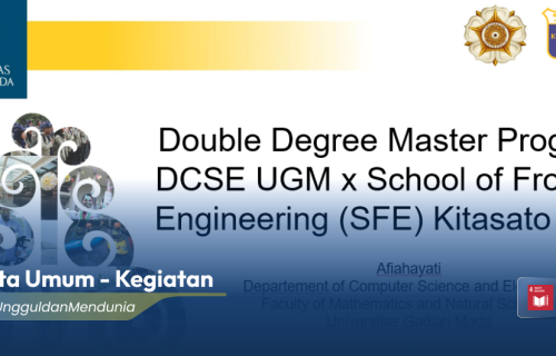 DIKE UGM Gelar Sosialisasi Program Fast Track dan Double Degree S2 Tahun 2026