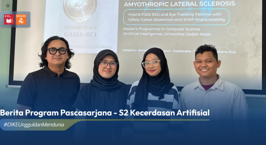 Raih Juara Kedua IDSC 2026, Tim GAMA-BCI MKA DIKE UGM Kembangkan AI pada Sistem Komunikasi Pasien ALS