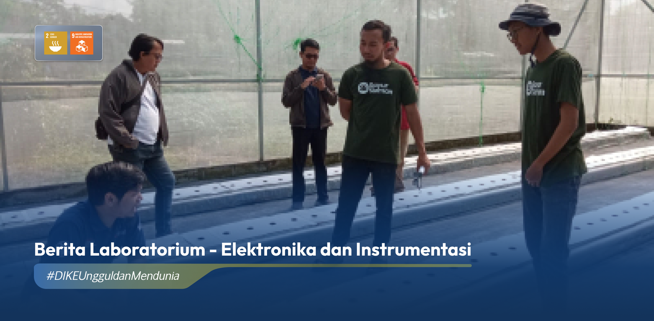 Terjun Langsung ke Kebun, Lab Elins DIKE UGM Jajaki Penerapan IoT di Margorejo Millennial Farmer Training Ground