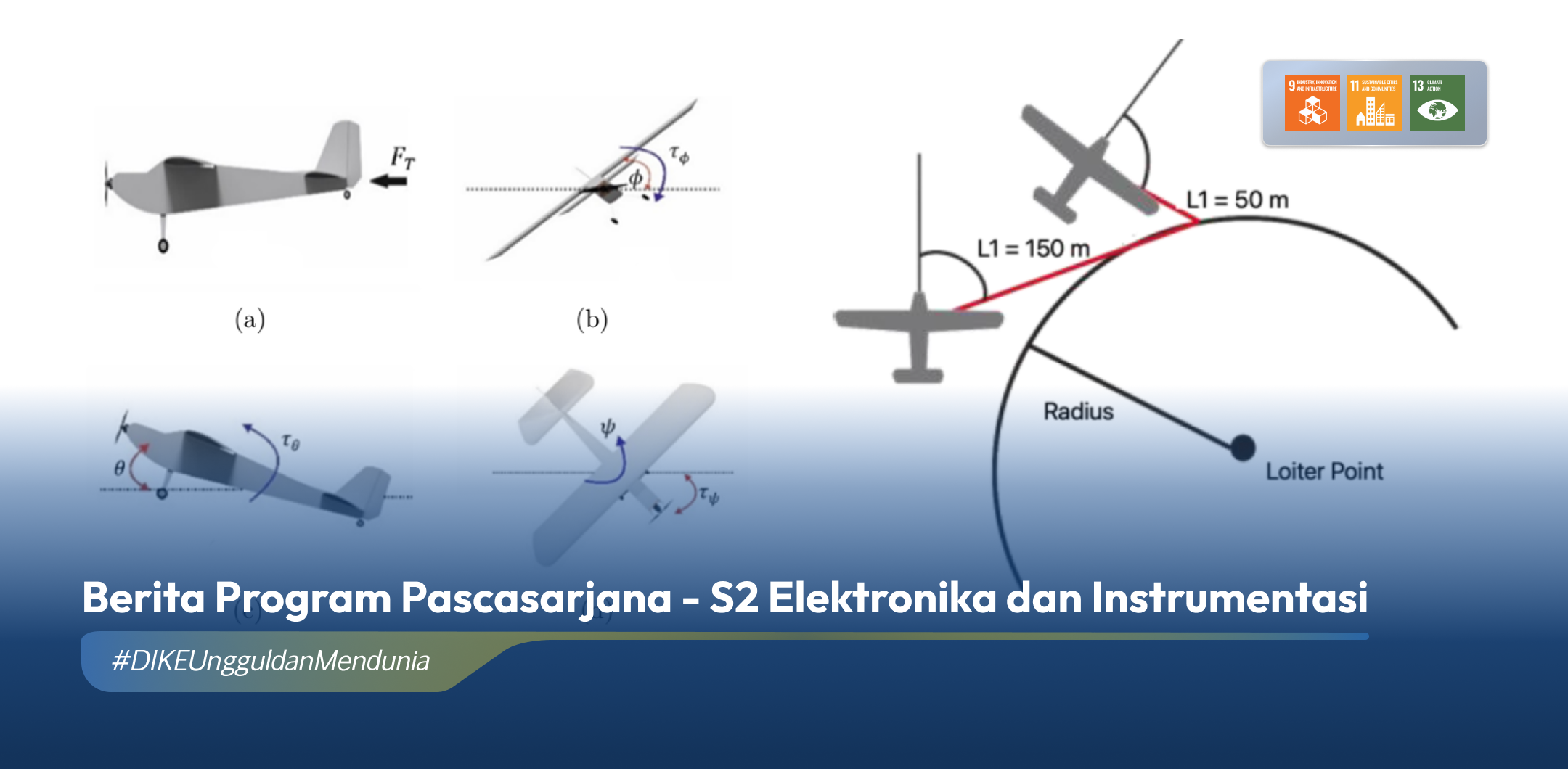 Kaprodi MEI DIKE UGM Publikasikan Riset Sistem Kendali Loitering UAV Fixed-Wing di Jurnal Scopus Q4 