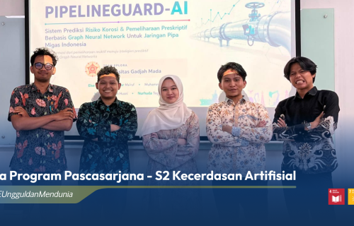 Tim Xplora Magister Kecerdasan Artifisial UGM Raih Posisi Finalis IOC Digital Hackathon AI/ML Hulu Migas 2026