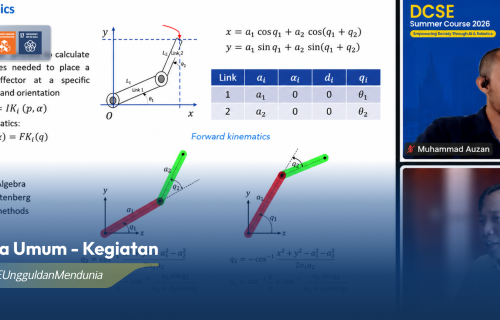 DCSE Summer Course 2026 Ajak Peserta Dalami Robotika hingga Neurosymbolic AI Bersama Empat Narasumber