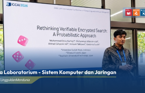 Bahas Keamanan Data Terenkripsi, Dosen Lab SKJ DIKE UGM Presentasikan Hasil Riset pada ICCAI 2026 di Jepang