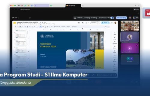 Bedah Kurikulum 2026, Prodi Ilmu Komputer UGM Pandu Mahasiswa Optimalkan Perencanaan Studi