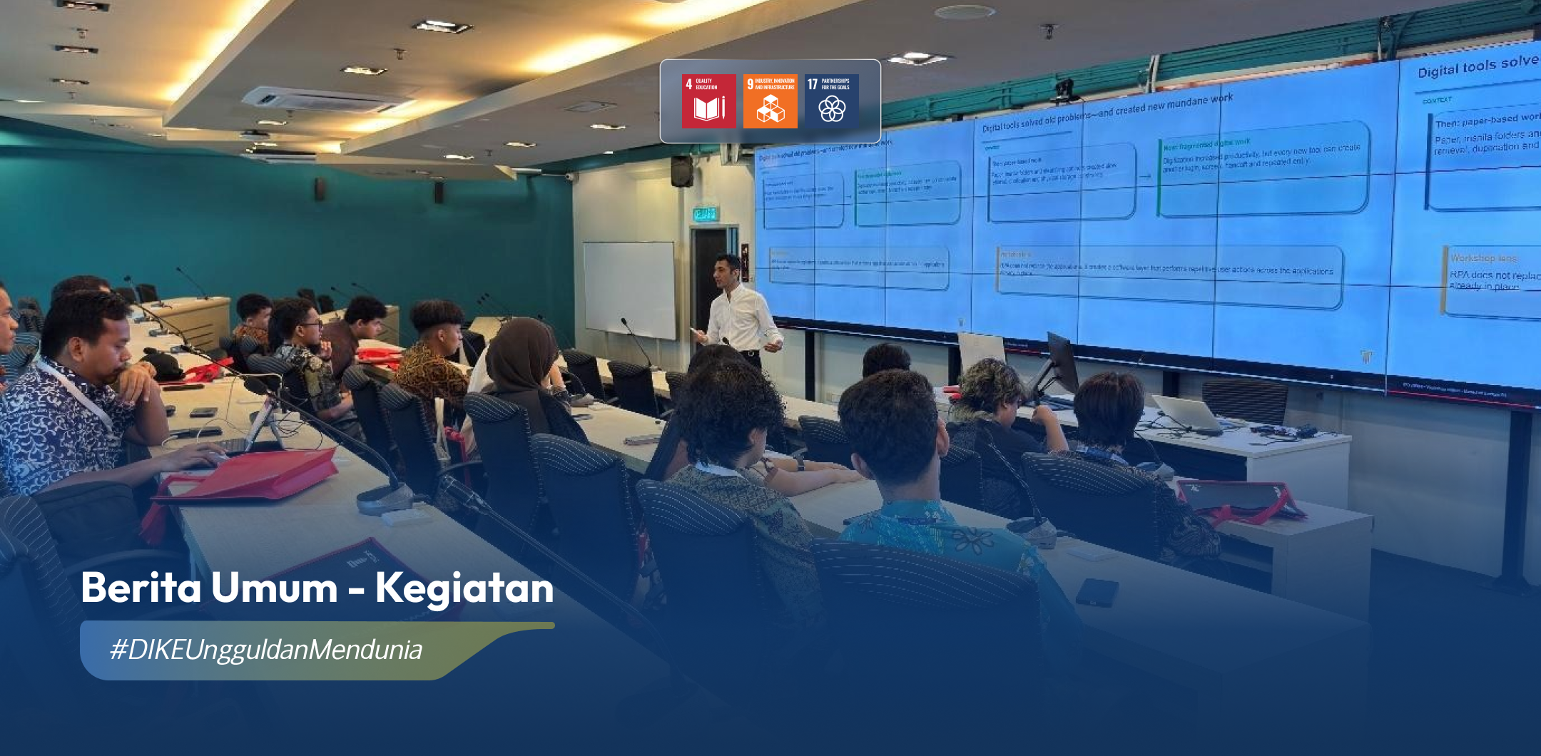 Taylor’s University Workshop through International Mobility Program Enhances DCSE UGM Delegation’s Digital Skills and Global Collaboration