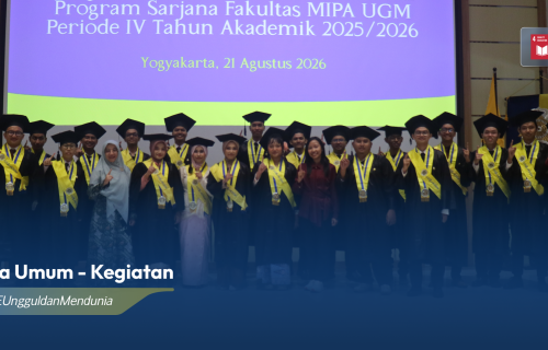 DIKE UGM Luluskan 73 Wisudawan Sarjana Periode IV Tahun Akademik 2025/2026