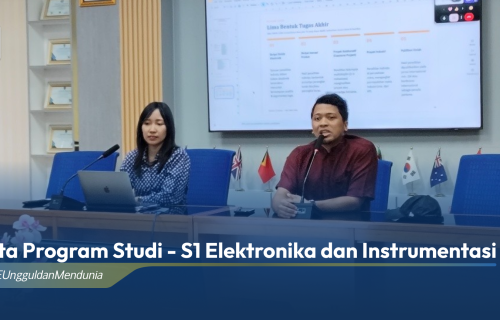 Siapkan Tugas Akhir Semester Ganjil 2026/2027, Prodi S1 Elins UGM Gelar Rapat Penugasan Pembimbing