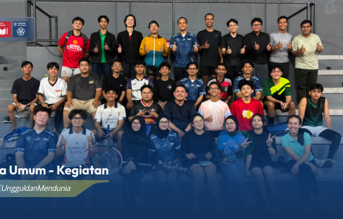 Komunitas DIKEminton UGM Sambut Angkatan Baru Guna Pererat Sinergi Lintas Jenjang
