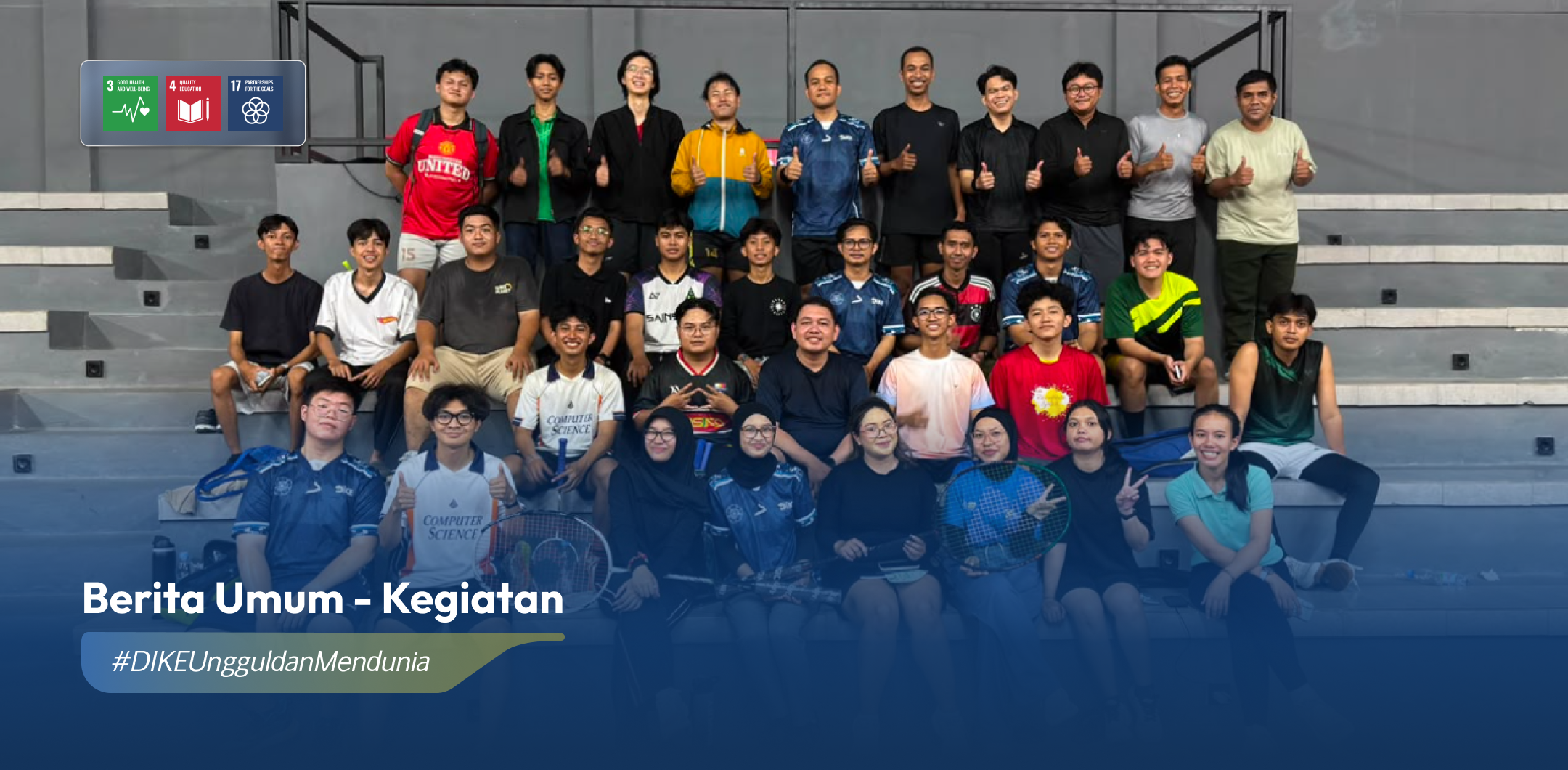 Komunitas DIKEminton UGM Sambut Angkatan Baru Guna Pererat Sinergi Lintas Jenjang