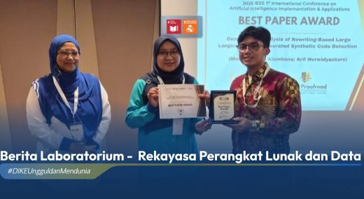 Mahasiswa Ilmu Komputer UGM Raih Best Paper Award melalui Riset Deteksi Kode Buatan AI