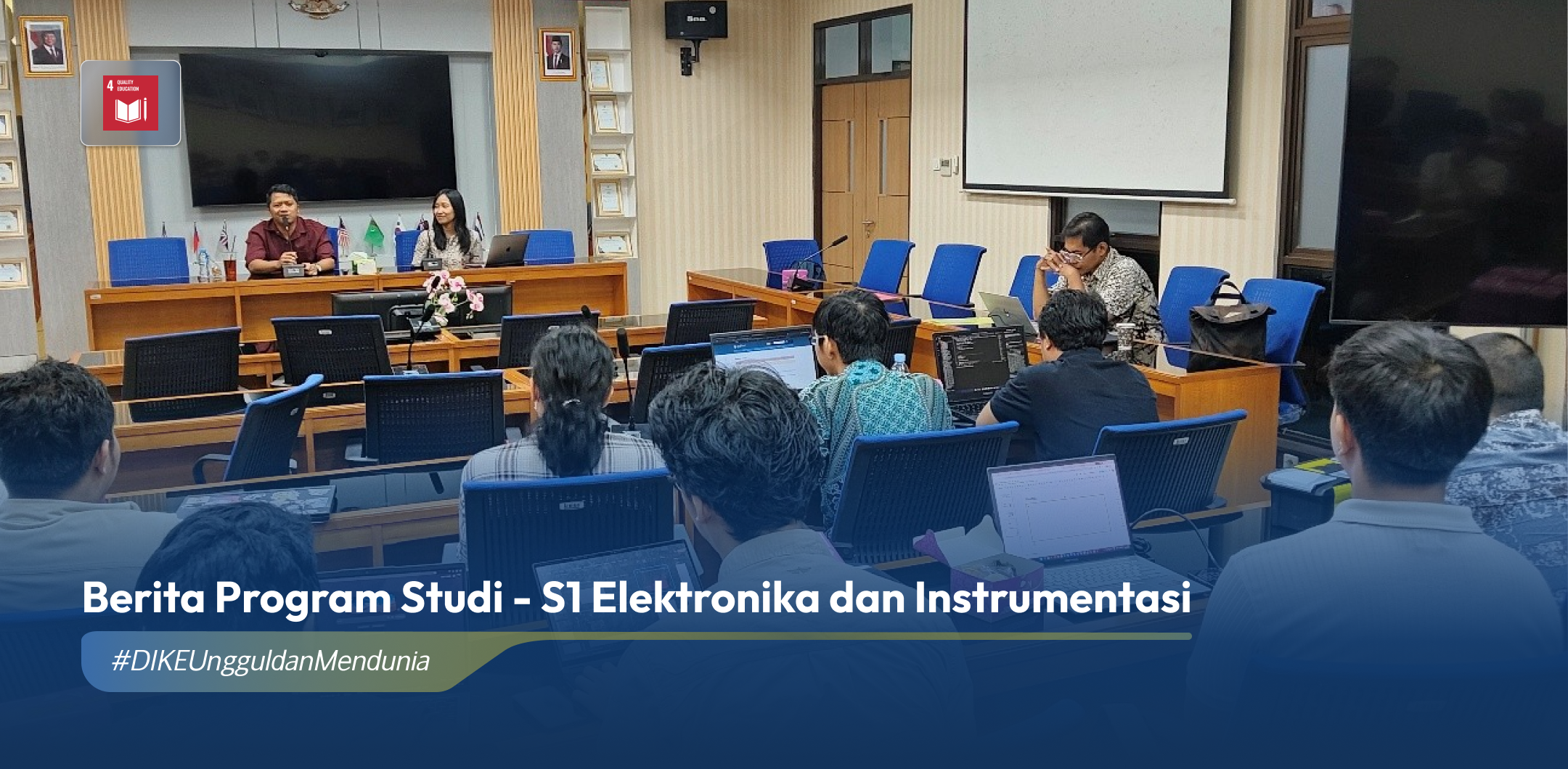 Prodi Elins UGM Gelar Monitoring dan Evaluasi Tugas Akhir bagi 38 Mahasiswa