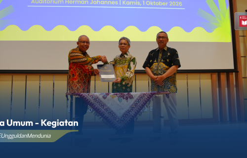 Guru Besar DIKE UGM Prof. Reza Pulungan Resmi Dilantik Sebagai Dekan FMIPA Periode 2026-2031